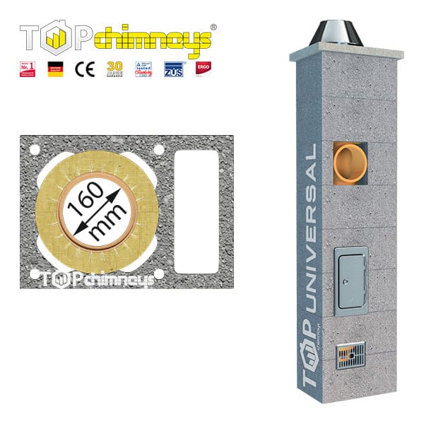 dūmvads-top-chimneys-d160-1v